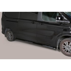 Stigtrinn, Oval m/step, Ford Transit Custom '24-, L2 (sort)