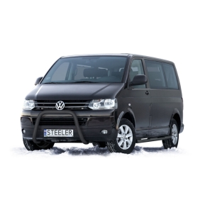 Frontbøyle, VW T5 2003 - 2010 - 2015, d70mm, sort
