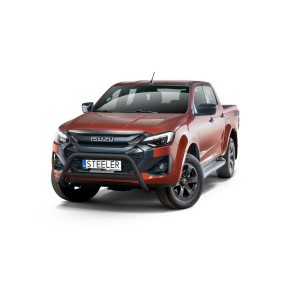 Frontbøyle, ISUZU D-MAX '24 -, d70mm, sort