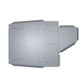 Skli-plate girkasse og fordelingskasse Mitsubishi Pajero '07- (aluminium)