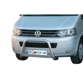 Frontbøyle, Volkswagen Transporter T5 '09-'15, rustfri, 63mm (HAM 043205B)