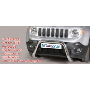 Frontbøyle Jeep Renegade 14-17  Ø 76mm