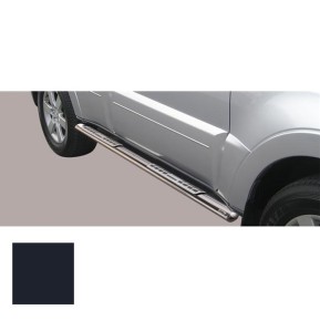 Stigtrinn Mitsubishi Pajero 5 Doors 07+ (sort)