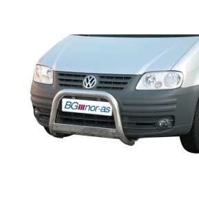 Frontbøyle VW Caddy 04-14, Ø 63mm, rustfri