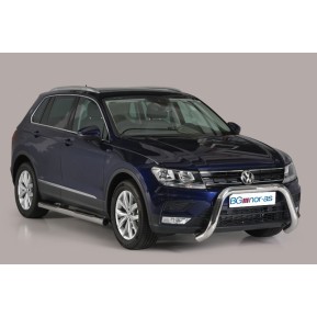 Frontbøyle VW Tiguan 16+  Ø 76mm (black)