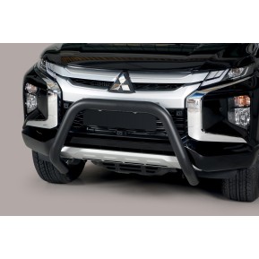 Frontbøyle, Mitsubishi L-200 '19-, sort, 76 mm