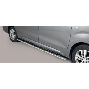 Ovalt Kanalrør med trinn Citroen Jumpy/Jumpy Space Tourer  16+ LWB