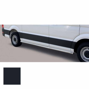 Kanalrør, Volkswagen Crafter '17- MWB, 63 mm, sort pulverlakk (0431411AS)