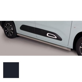 Stigtrinn, Citroen Berlingo MWB '18+, 63 mm, sort pulverlakk