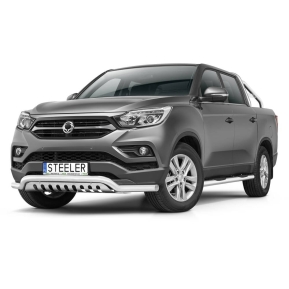 Støtfanger Rør Nedre, SSANGYONG MUSSO 2018 -, d70mm