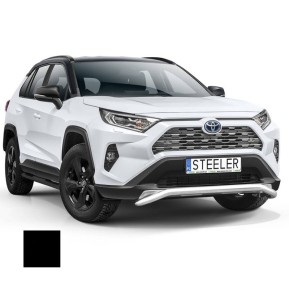 Støtfanger Rør Nedre, TOYOTA RAV4 2018 -, d60mm, sort