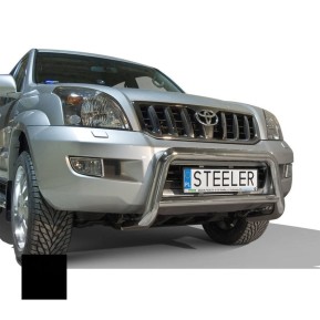 Frontbøyle, TOYOTA LAND CRUISER 120 2003 - 2009, d70mm, sort