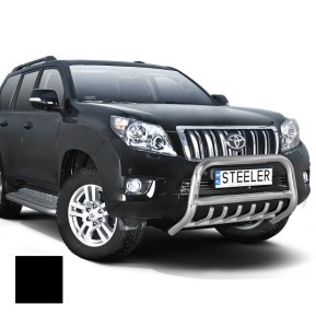 Frontbøyle, TOYOTA LAND CRUISER 150 2010 - 2013, d70mm, sort