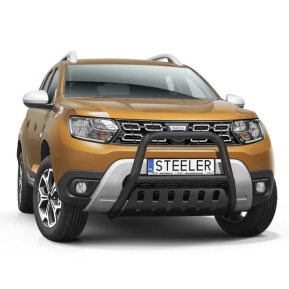 Frontbøyle, DACIA DUSTER 2018 -, d60mm, sort