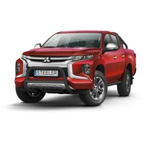 Frontbøyle, MITSUBISHI L200 2019 -, d70mm, sort