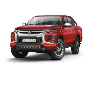 Frontbøyle, MITSUBISHI L200 2019 -, d70mm, sort