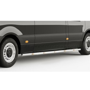 Sidebar BRACE - IT ø60mm, LED  WB 3924mm (FWD) MB Sprinter 18+