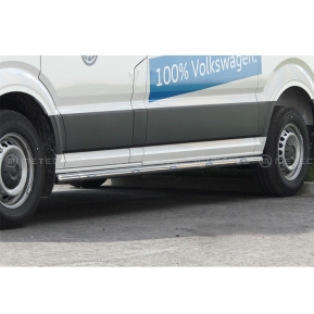Sidebar BRACE-IT ø60mm, LED wheelbase L3 (3640 mm), MAN TGE/VW CRAFTER '17-