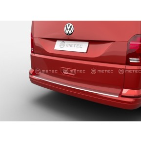 Bumper protection plate, inox 3M VW T6/T6. for topphengslet bakdør
