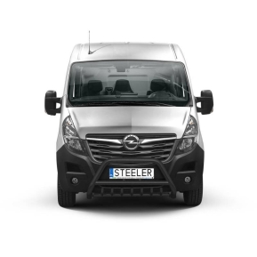 Frontbøyle, OPEL MOVANO 2019 -, d70mm, sort