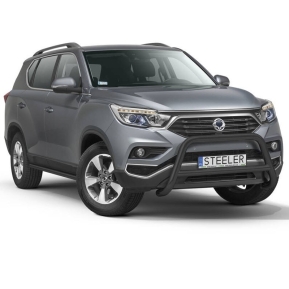 Frontbøyle, SSANGYONG REXTON 2018 -, d70mm, sort