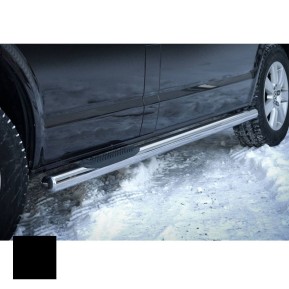Stigtrinn m/step (1 skyvedør) Volkswagen Transporter T6/T6.1 '15-, LWB, 70mm, Sort