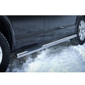 Stigtrinn m/step, Volkswagen Transporter (SWB) t6/ T6.1 '15-, 70mm, rustfri