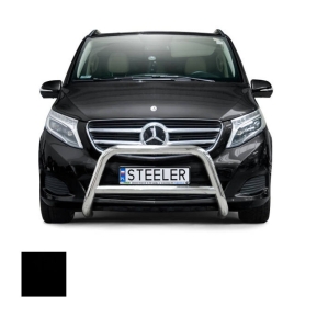 Frontbøyle, MERCEDES V-CLASS 2014 - 2019, d70mm, sort