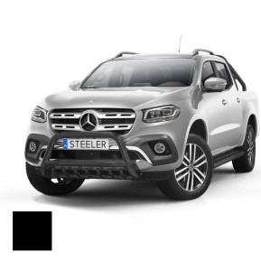 Frontbøyle, MERCEDES X-CLASS 2017 -, d70mm, sort