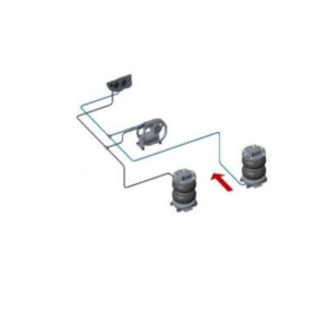 Auxiliary air suspension VW Crafter '16-  (Air Master Comfort)