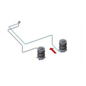 Auxiliary air suspension MB Sprinter '18- (Air Master Basic) 907, 3,0-3,5t