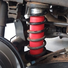 Auxiliary air suspension Toyota Prado 120/150 (Air Master Light)