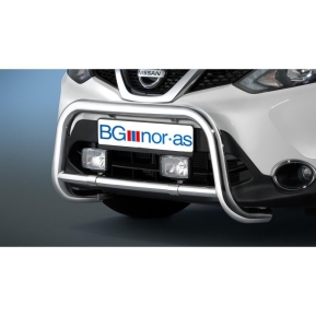 Frontbøyle NISSAN QASHQAI '14-, d60mm med TUV