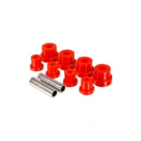 Polybushing kit frame hanger rear CJ7 red
