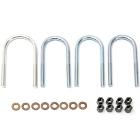 U-bolt kit Jeep Wrangler YJ 87 - 95 bakaksel, D35 (4 stk)