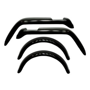 Fender,GFK, 4pc, Jeep CJ, 76-86, 12 cm, må lakkes