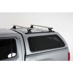 CANOPY ROOF RACK 80KG, BLACK VORTEX bars, SP/C Ranger, BT50, Colorado, D-Ma
