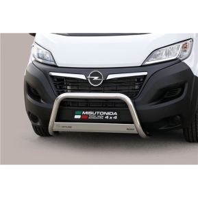 Frontbøyle, 63mm, rustfri, Opel Movano 2022-