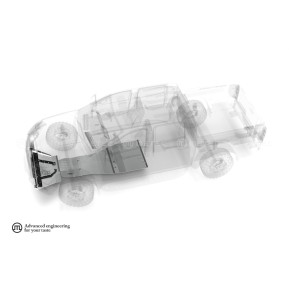 Skliplate fullt sett Ford Ranger Raptor '22- (aluminium)