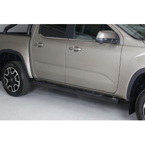 Kanalrør med trinn, VW Amarok '23- sort, 76 mm