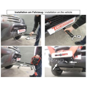 OPTION MIDRANGE WINCHES FOR HIDDEN MULTI MOUNT, INCL. HANDLES AND WIRING