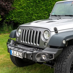 ASP Frontfanger til Jeep Wrangler JK/JKU med vinsjfeste (med TUV)