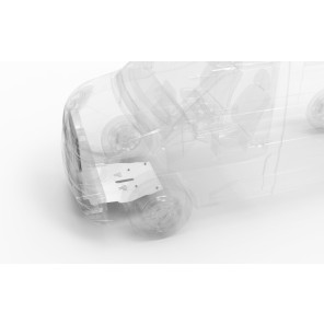 Skliplate motor Renault Master '24-  (aluminium)