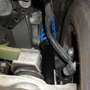 Forsterkede fjærer MB Sprinter (906) '05 -/VW Crafter '06 - TÜV (+25mm)