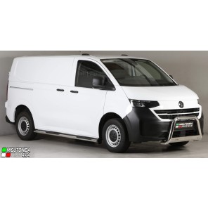 Oval stigtrinn m/step, VW Transporter T7 '25- (L1), rustfri