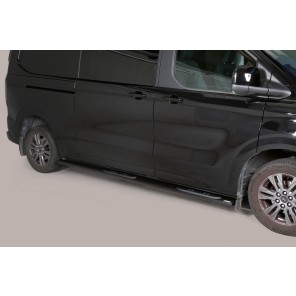 Stigtrinn, Oval m/step, Ford Transit Custom '24-, L2 (sort)