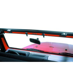 Windshield channel no drill Jeep TJ