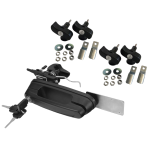 HANDLE & LOCK WITH RKE-SET 5 med sentrallås på bakluke