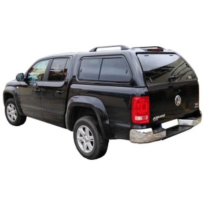 AEROKLAS top, Amarok Double-Cab '11-'22, White B4 sliding windows RC