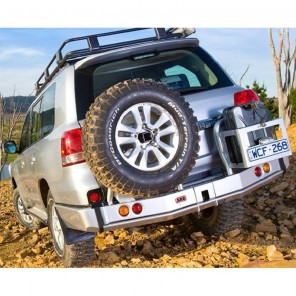 Holder for Jerrykanne, venstre side til ARB støtfanger LC100/LC200